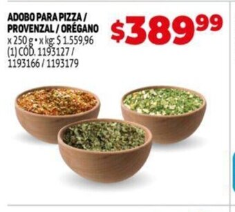 Makro Adobo para pizza / Provenzal / Oregano oferta