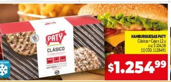 Makro Hamburguesas Paty oferta