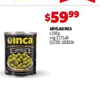 Makro Arvejas inca oferta