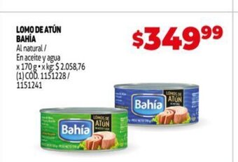 Makro Lomo De Atun Bahia oferta