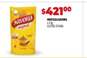 Makro Mostaza Savora oferta