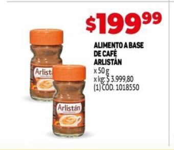 Makro Alimento A Base De Café Arlistan oferta