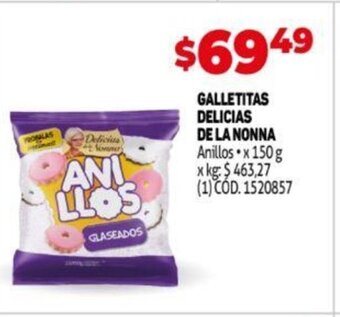 Makro Galletitas Delicias De La Nonna oferta