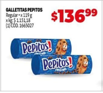 Makro Galletitas Pepitos oferta
