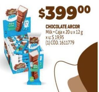 Makro Chocolate Arcor oferta