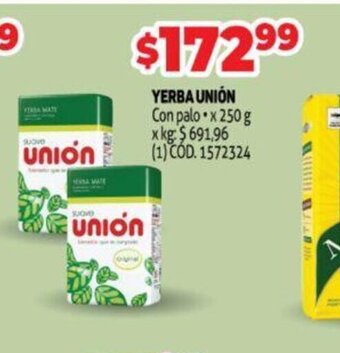 Makro Yerba Union oferta