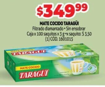 Makro Mate Cocido Taragui oferta