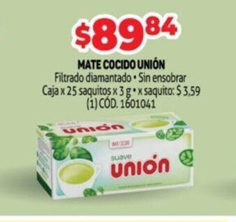 Makro Mate Cocido Union oferta