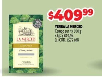 Makro Yerba La Merced oferta