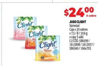 Makro Jugo Clight oferta