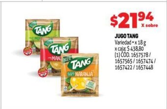 Makro Jugo Tang oferta