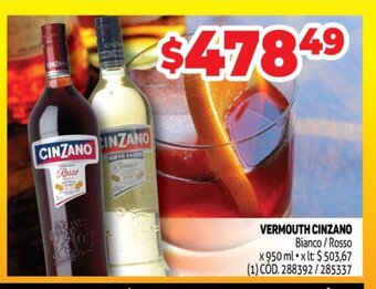 Makro Vermouth Cinzano oferta