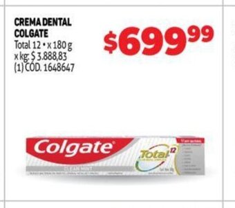 Makro Crema Dental Colgate oferta