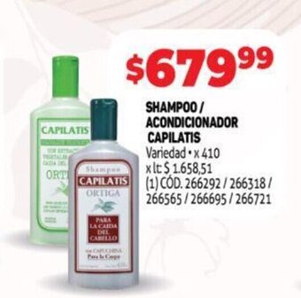 Makro Shampoo / Acondicionador Capilatis oferta