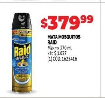 Makro Mata Mosquitos Raid oferta