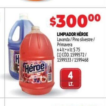 Makro Limpiador Heroe oferta
