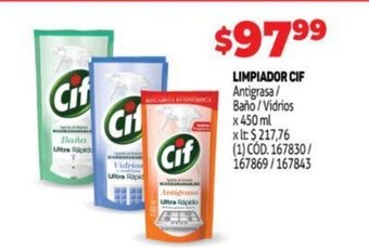 Makro LIMPIADOR CIF oferta