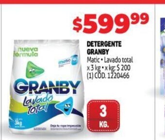 Makro Detergente Granby oferta