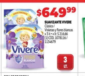 Makro Suavizante Vivere oferta