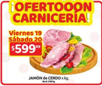 Cordiez Jamón de cerdo oferta