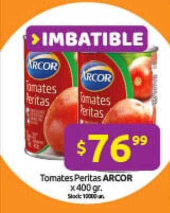 Cordiez Tomates peritas arcor oferta