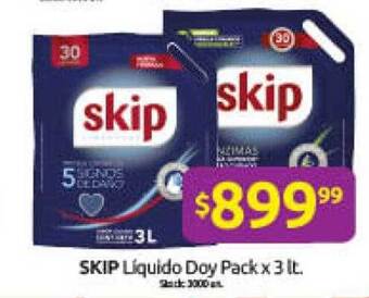 Cordiez Skip líquido doy pack oferta