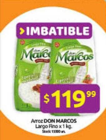 Cordiez Arroz don marcos largo fino oferta