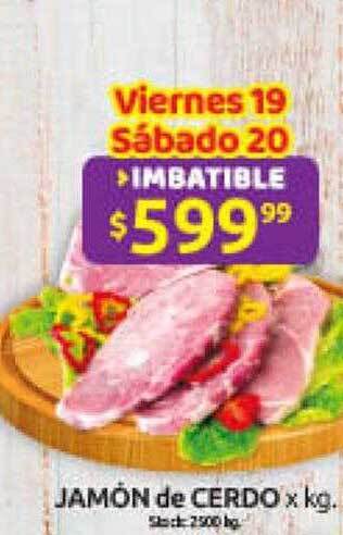 Cordiez Jamón de cerdo oferta
