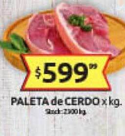 Cordiez Paleta de cerdo oferta