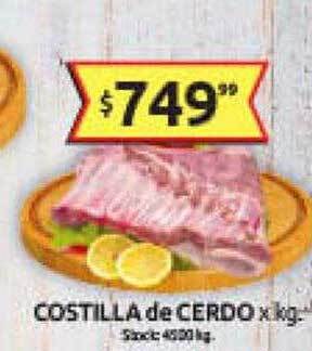Cordiez Costilla de cerdo oferta