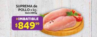 Cordiez Suprema de pollo oferta