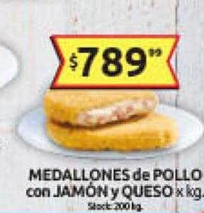 Cordiez Medallones de pollo con jamón y queso oferta