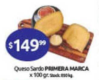 Cordiez Queso sardo primera marca oferta