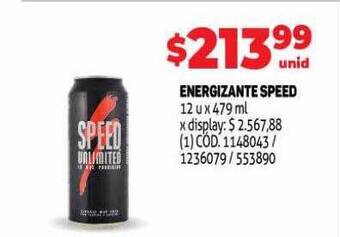 Makro Energizante speed oferta