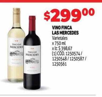 Makro Vino finca las mercedes oferta