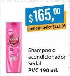 Supermercados Damesco Shampoo o acondicionador sedal oferta