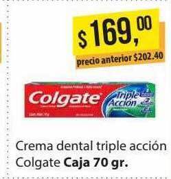 Supermercados Damesco Crema dental triple acción colgate oferta