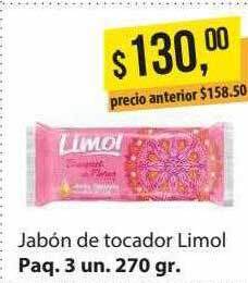 Supermercados Damesco Jabón de tocador limol oferta