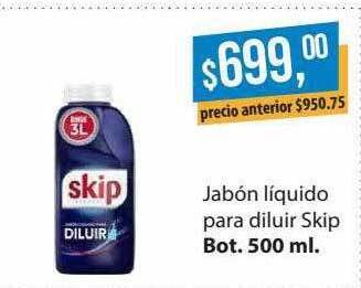 Supermercados Damesco Jabón líquido para diluir skip oferta