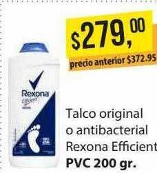 Supermercados Damesco Talco original o antibacterial rexona efficient oferta
