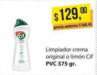 Supermercados Damesco Limpiador crema original o limón cif oferta