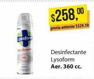 Supermercados Damesco Desinfectante lysoform oferta