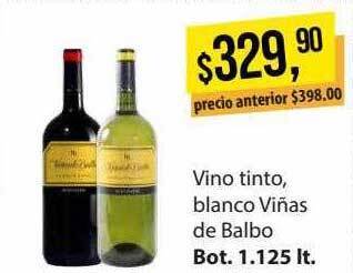 Supermercados Damesco Vino tinto blanco viñas de balbo oferta