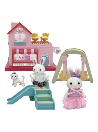 El Mundo del Juguete Playset bunny boutique lovelly villa incluye accesorios original oferta