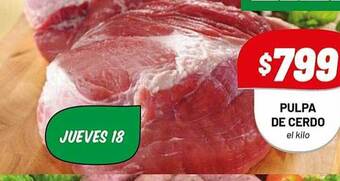 Almacor Pulpa de cerdo oferta