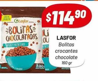 Almacor Lasfor bolitas crocantes chocolate oferta