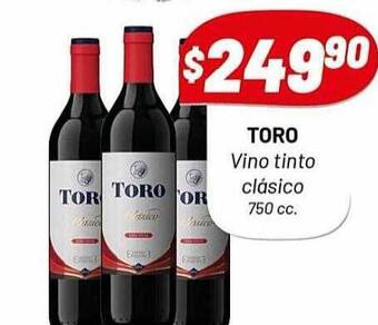 Almacor Toro vino tinto clásico oferta