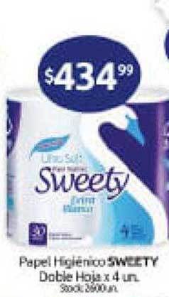 Cordiez Papel higiénico sweety doble hoja oferta