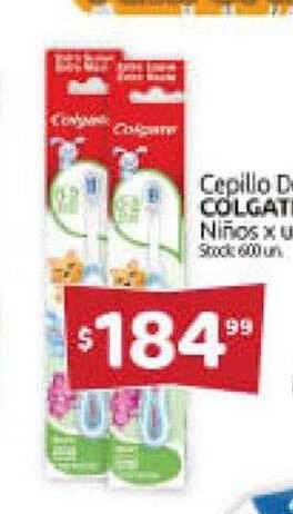 Cordiez Cepillo dental colgate niños oferta