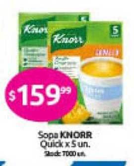 Cordiez Sopa knorr quick oferta